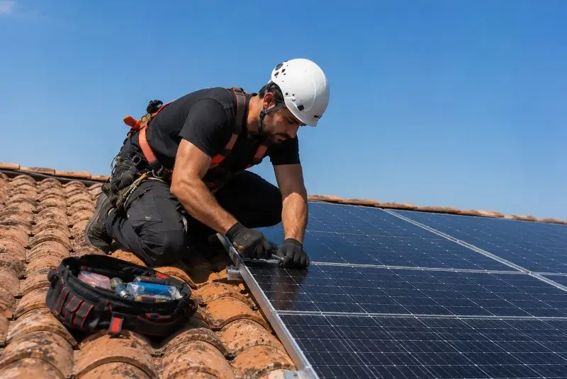 Maintenance et monitoring de panneaux solaires à Bohas-Meyriat-Rignat
